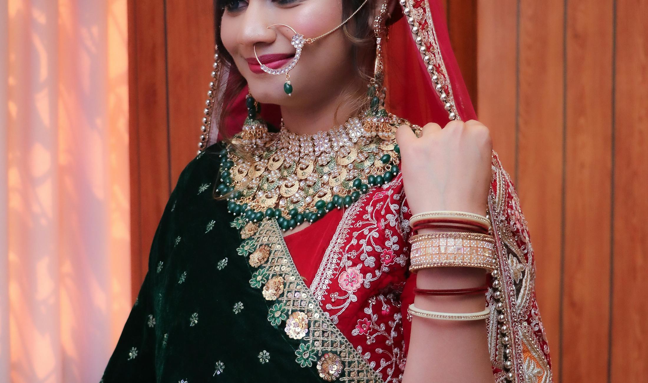 Elegant saree look for festive occasions